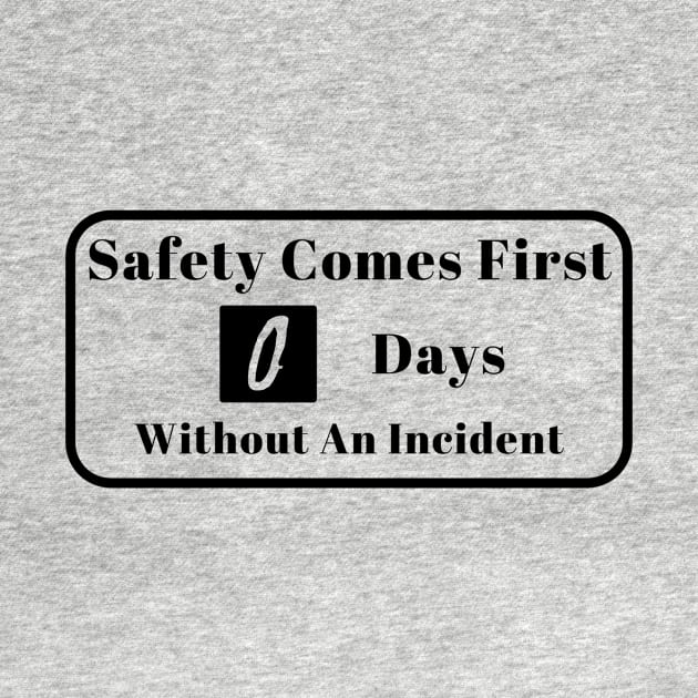 Sarcastic Shirt with "Days Without Incident" Funny Quote Tee, Casual Humor Clothing, Perfect Gift for Friends by TeeGeek Boutique